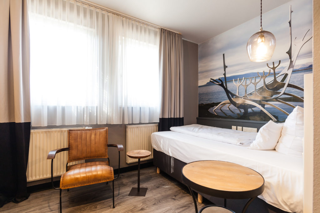 Schönes Einzelbettzimmer im Nürnberger Best Western Hotel